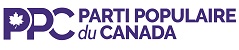 Logo du Parti Populaire du Canada mener par Maxime Bernier
